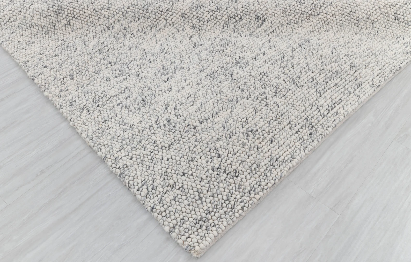 Ivory Pebble Handwoven Wool Rug - Image 7