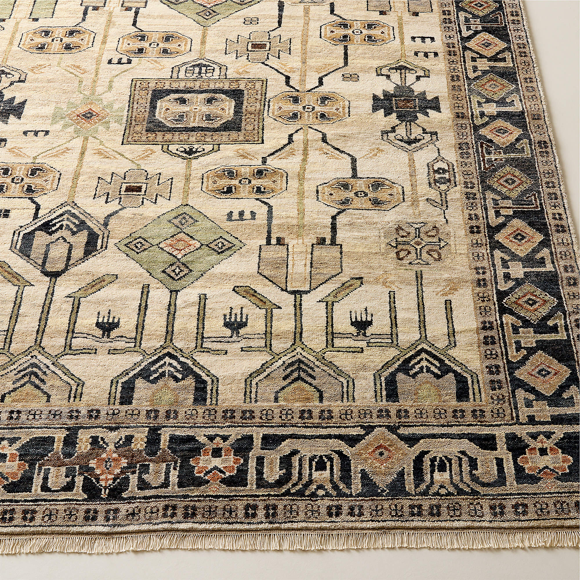 Heritage Tribal Handwoven Wool Rug - Image 6